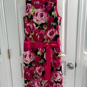Talbots Floral Sleeveless Dress